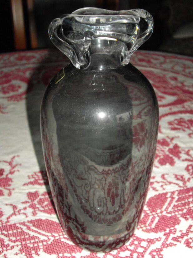 Vase, mundgeblasen, Italien 20. Jhd (03979)