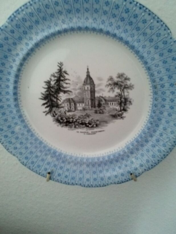 Motivteller mit Karlsruher Schloss (Nr: 00037)