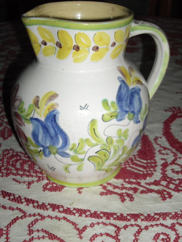 Krug, handgemalt, anf. 20. Jhd (03973)